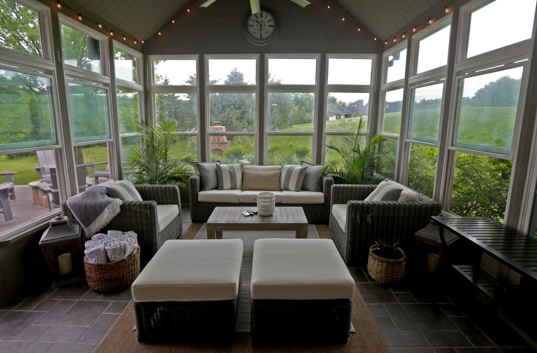 At home with Michelle and Chad Wiegmann in St. Charles